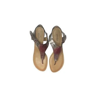 Sandalias Vaneli Silver Lino Tanga 10 Foto 1 de 4