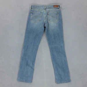 Levi's Low Waist Jeans Demi Curve W27 L34 Blau Lightwash Straight Regular Zip Fly - Bild 1 von 21