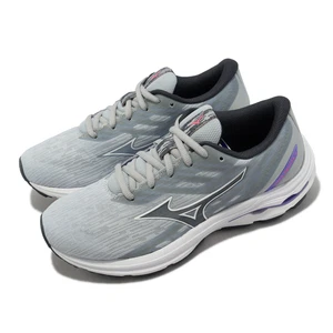 Mizuno Wave Equate 7 Grey Purple Women Runner Road Running Shoes J1GD2348-74