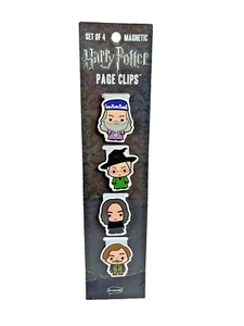 Harry Potter Chibi Clip Pagina Magnetiche Silente Piton Lupin Minerva Set di 4 - Foto 1 di 7