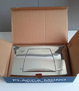 PLACCA COMANDO CLASSIC MONO CROMO LUCIDA - KARIBA art. 306301 - Foto 1 di 3