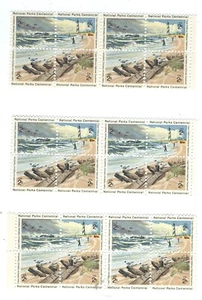 US NATIONAL PARKS 2CT, 1448-1451, 3 EA.  8 STAMP  Blocks (24 STAMPS}, MINT, - Picture 1 of 2