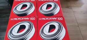 Lot de 4 carousels pour diapositives GAF Rototray 100 Universal. - Photo 1/3