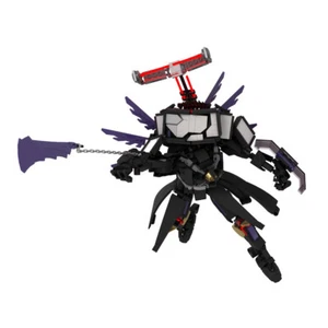 Skibidi Toilet Model Battle Damaged Titan TV Man Building Block Puzzle Toys Gift - Picture 1 of 6