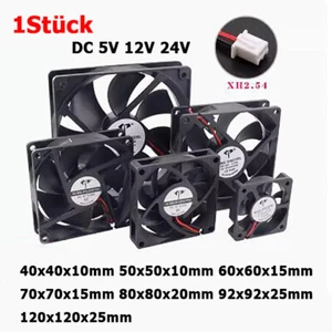 DC 5V 12V 24V Lüfter Computer Gehäuse Lüfter 40mm zu 120mm PC Gehäuse Kühlkörper - Bild 1 von 29