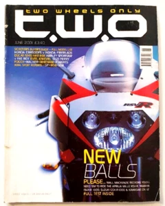 Two Wheels Only Magazine - Vintage - Motorcycle Magazine - June 2001 - Picture 1 of 2