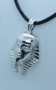 CIONDOLO TUTANKHAMON IN ARGENTO 925 MILLESIMI SOLID STERLING SILVER PENDANT - Picture 1 of 5