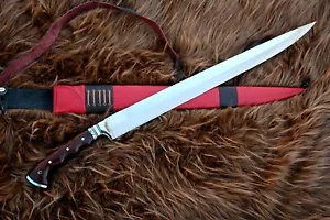 24 inches Long Blade Khyber sword-Handmade sword-Combat, tactical, Hunting sword - Picture 1 of 12
