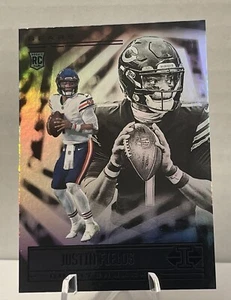 🔥 2021 Panini Illusions - Chicago Bears ⭐️Justin Fields Rookie Card 🔥 - Picture 1 of 5