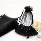 25 X Organza Gift Bag Bags Jewellery Pouches Xmas Wedding Party Candy Favour