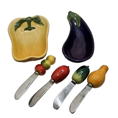 Williams Sonoma Jardin Potager Вегетарианские Чаши и Реликвия Томатный Распределитель ЧИТАЙТЕ - Изображение 1 из 4