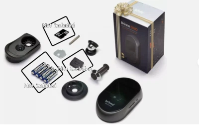 Brinno Duo Peephole 相机敲门探测器公寓门摄像头 — 第 1/4 张图片