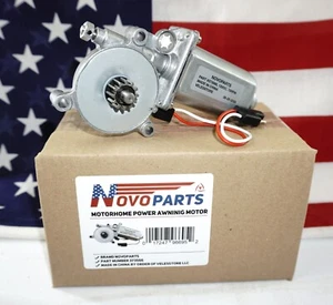 RV Motorhome Power Awning Replacement Motor for Solera Lippert 373566 Manual Pin - Foto 1 di 4