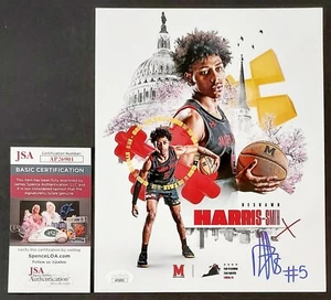 DeShawn Harris-Smith Signed 8x10 Photo Autographed Maryland Terrapins Blue Ink - Picture 1 of 3