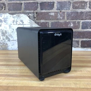 Drobo 5 Bay Hard Drive Storage Array Enclosure USB DRDR4-A No Drives/Adapter - Picture 1 of 7