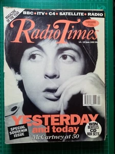 Radio Times Magazin # 1992 13.-19. Juni Paul McCartney mit 50 Cover North West - Bild 1 von 1