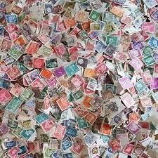 1000+ JOB LOT WORLD STAMPS OFF PAPER PICKED FROM BUNDLEWARE / JUNK ARTS + CRAFTS