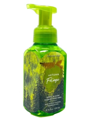 BATH & BODY WORKS AUTUMN FOLIAGE GENTLE & CLEAN FOAMING HAND SOAP 8.75 FL OZ NEW - Image 1 of 2