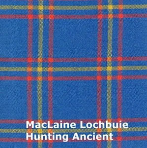 MacLaine of Lochbuie Jagd alte Schottenkaro Schärpe Damen schottische Wolle kariert - Bild 1 von 1