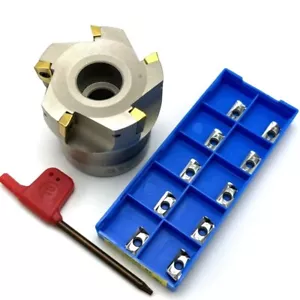 50 mm BAP300R 50-22 5 flauta CNC 90° carcasa cortadora de fresado facial + 10 piezas APGT1135PDFR - Imagen 1 de 4