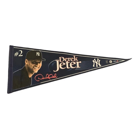 Derek Jeter Pennant #2 New York Yankees Made By WinCraft In The USA - MLB Cover