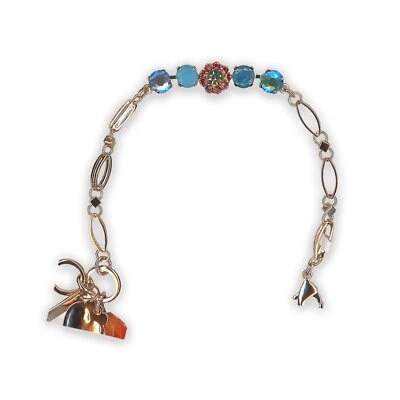 Pulsera de Mariana Bird Of Paradise Coll. Glitzy Ocean Delite, Laguna y Ch... Foto 1 de 4