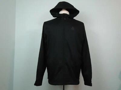 Gerry Men’s Windbreaker Jacket Hooded Logo Front Black Size M Medium - Image 1 of 4