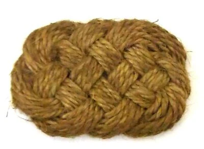 Melody Jane Bambole Casa Miniatura Mano Fatto Sala Naturale Ingresso Corda Opaco - Immagine 1 di 4