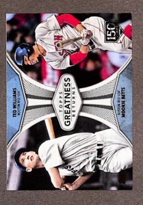 2019 Topps Greatness Returns #GR-7 Mookie Betts Ted Williams 150th Stamp /150 - Picture 1 of 3