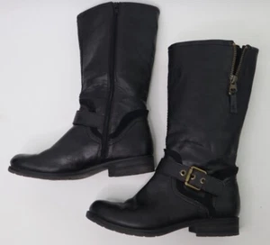 Naturalizer Stiefel Damen 8,5 M Balada halbhoher Reitstiefel schwarz Kunstleder - Bild 1 von 9