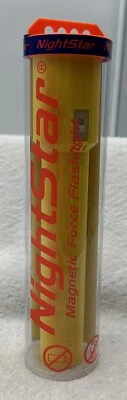 *NUEVO* Linterna NightStar Amarilla Fuerza Magnética LED Shake Sin Batería Foto 1 de 4