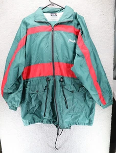 Vintage Phat Farm Windbreaker + Hose grün Reißverschlusstaschen 90er Hip Hop Gr. S - Bild 1 von 10