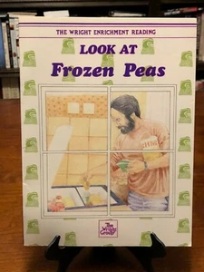 LOOK AT FROZEN PEAS by Cliff & Bernice Moon (Wright Enrichment Reading) VG++ - Picture 1 of 4