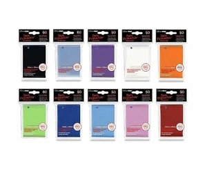 Ultra Pro Gloss Deck Protector Small Card Sleeves 60 YuGiOh Vanguard 62 x 89mm - Picture 1 of 24