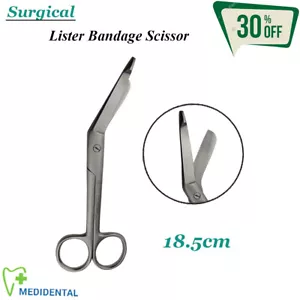 Instrumentos para Cirúgia tijeras de Lister Bandage 18.5cm - Imagen 1 de 4