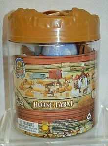71 tlg Set Maxx Action Horse Farm Champions Eimer 3+ Spiel Spielzeug Sammeln Pferde - Bild 1 von 2