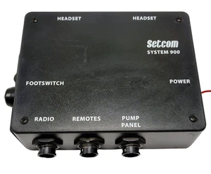 Setcom System 900 Master Station Full Duplex Radio & Intercom Fire Equipment - Picture 1 of 11