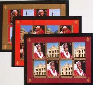 VATICAN 2007 MNH**, Complete Sheet Set, Pope Benedict XVI Birthday, Italy - Picture 1 of 4