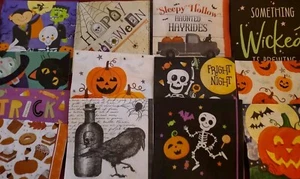 Set Of 13 Halloween Napkins. Decor, Decoupage Napkins - Picture 1 of 14