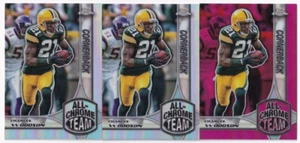 (3) Charles Woodson 2024 TOPPS CHROME ALL-CHROME TEAM PINK + REFRACTORS #ACT-19 - Picture 1 of 2