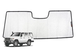 Genuine SNAPSHADES Front Windscreen Sun Shade for Toyota LandCruiser Troop Ca... - Bild 1 von 7