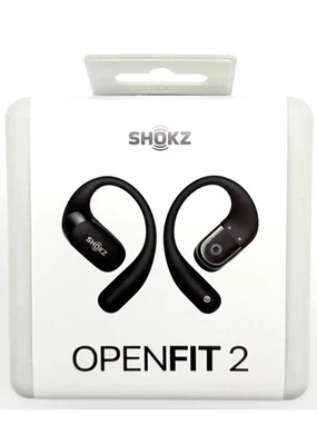 New Shokz OpenFit 2 True Wireless Open-Ear Earphones - Black T920