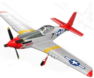 Avión RC 750mm P51 Mustang Warbird Fighter Segunda Guerra Mundial Acrobacias Vuelo Acrobático 3D USADO - Imagen 1 de 22
