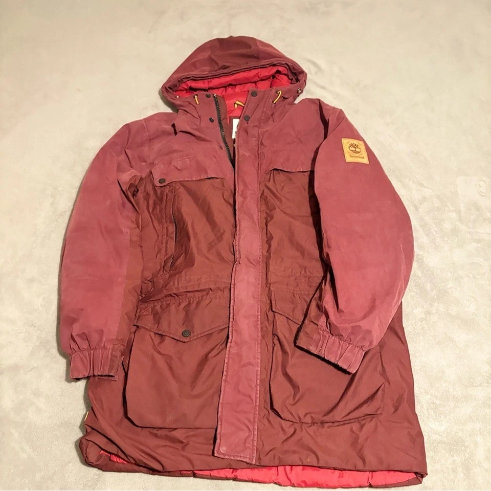 Timberland Expedition Park Talla XL - Impermeable, Aislado (Hombres) Color Granate Foto 1 de 4