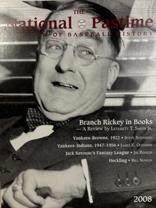 The National Pastime, Volume 28: A Review of Baseball History Yankees-Browns NEW - Foto 1 di 2