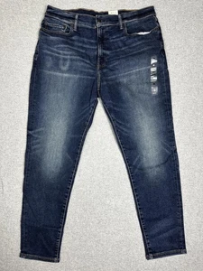 Pantalones de mezclilla Lucky Brand 411 para hombre 38x30 atléticos cónicos avanzados elásticos NUEVO - Imagen 1 de 13