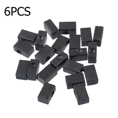 Abrazadera de cuerda de sillín puente trémolo 6 piezas bloqueo para guitarra eléctrica Floyd Rose Foto 1 de 4