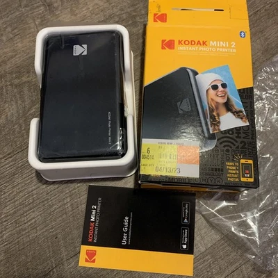 Kodak Mini 2  Wireless Portable Mobile Instant Color Photo Printer UNTESTED - Image 1 of 4