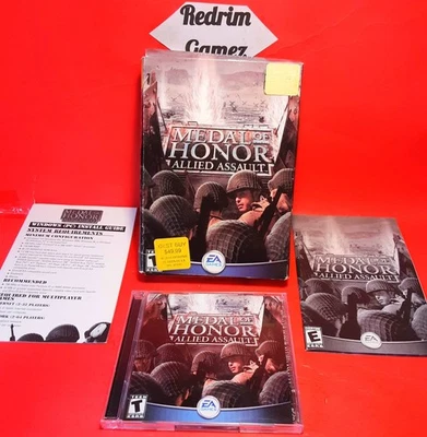 Medal Of Honor Allied Assault w/Bow Windows PC CD-Rom Video Games EA - Image 1 of 2