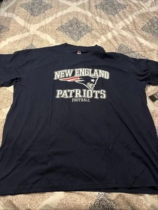 New England Patriots Shirt 4XL Logo blau NFL Team Bekleidung Football Grafik T-Shirt - Bild 1 von 9